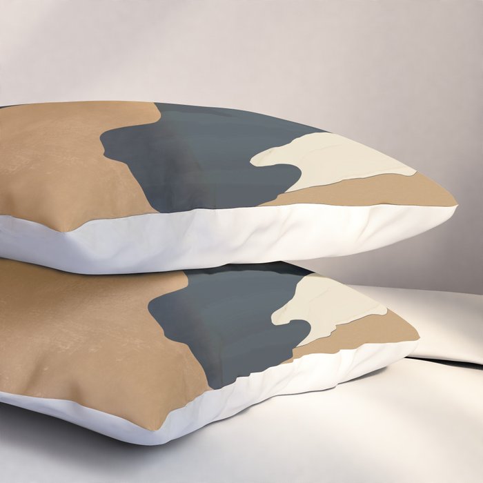 Abstract Minimal Horse 6 Pillow Sham Gallery Image 3