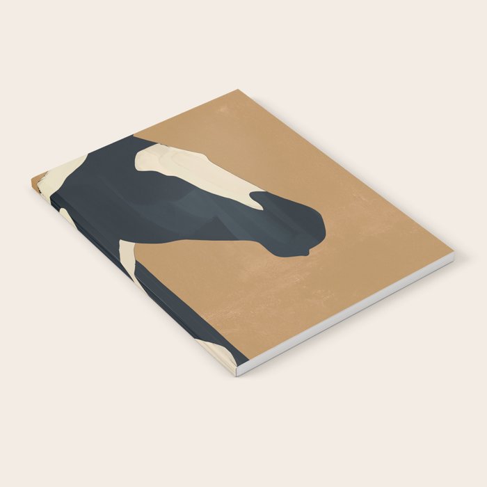 Abstract Minimal Horse 6 Notebook Gallery Image 1