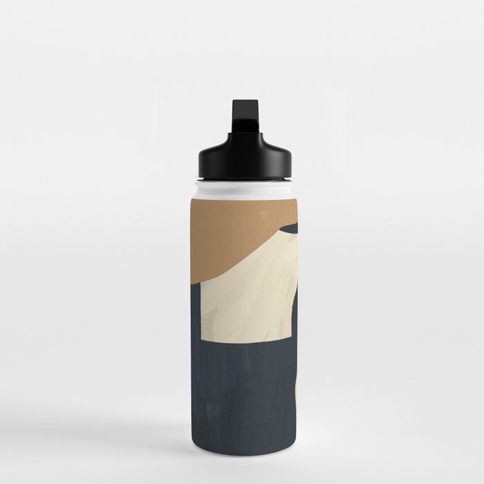 Abstract Minimal Horse 6 Water Bottle Gallery Image 3