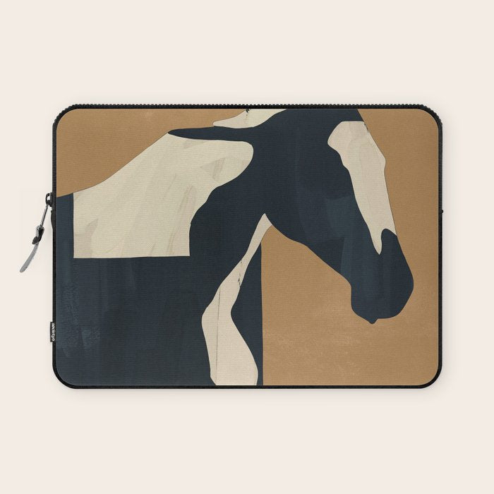 Abstract Minimal Horse 6 Laptop Sleeve Gallery Image 1