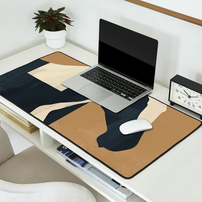 Abstract Minimal Horse 6 Desk Mat Gallery Image 2