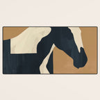 Abstract Minimal Horse 6 Desk Mat Gallery Image 3
