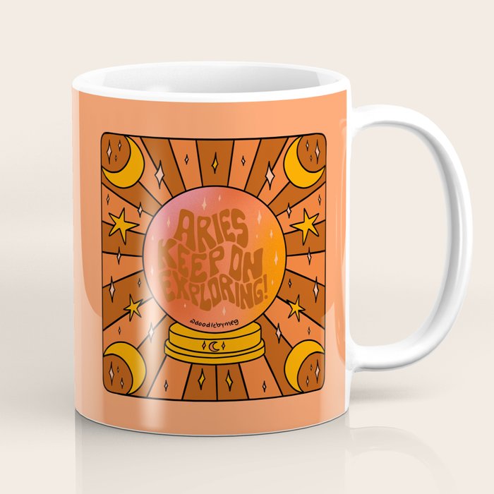 Aries Crystal Ball Coffee Mug Gallery Image 1