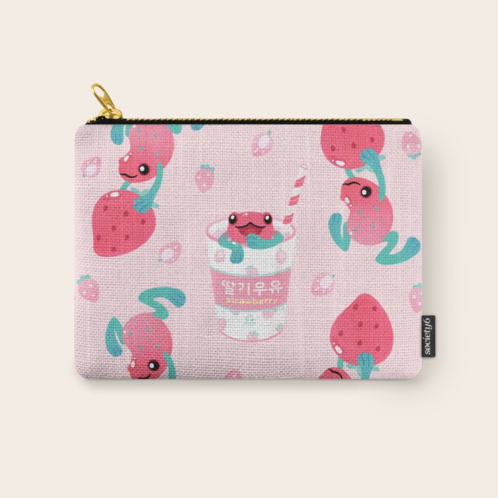 Strawberry poison milk 1 Carry All Pouch Gallery Image 1