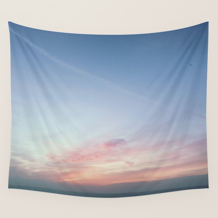 SUNSETS  WITH HER III Wall Tapestry Gallery Image 1