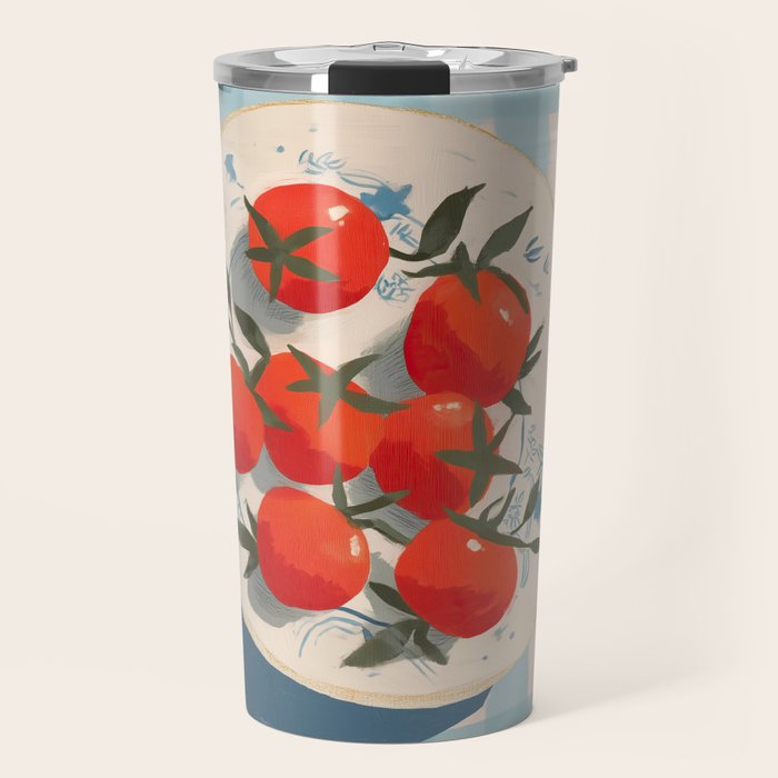  Summer Tomatoes Travel Mug Gallery Image 1