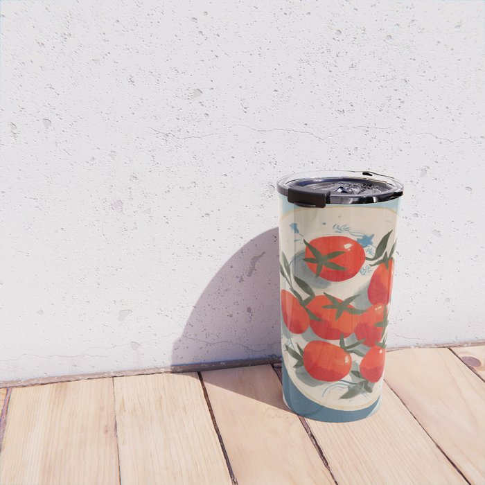  Summer Tomatoes Travel Mug Gallery Image 4
