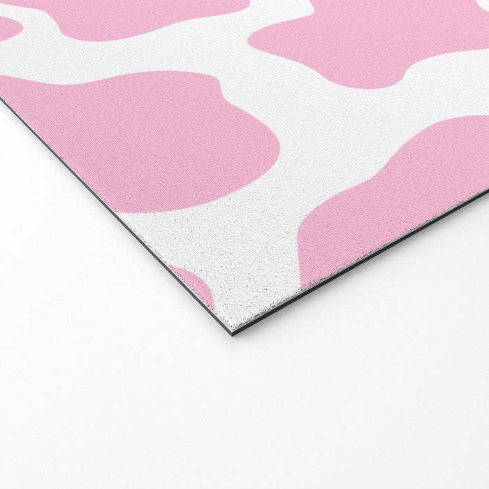 Pink Cow Print Welcome Mat Gallery Image 2