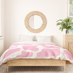 Pink Cow Print Duvet Cover Gallery Image 3