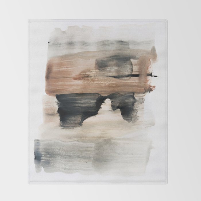 abstract minimal 9 Throw Blanket Gallery Image 2