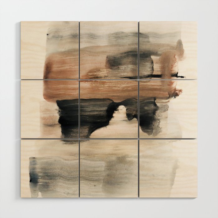 abstract minimal 9 Wood Wall Art Gallery Image 1