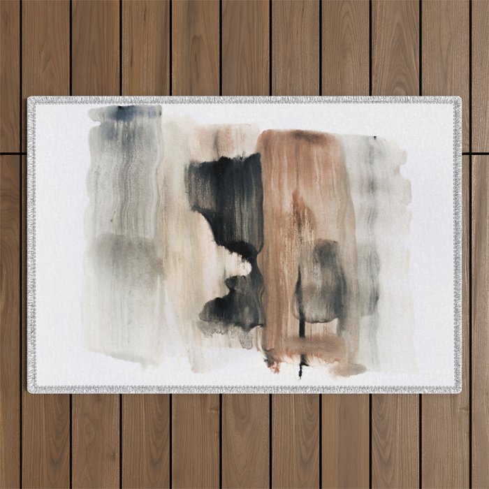abstract minimal 9 Outdoor Rug Gallery Image 1