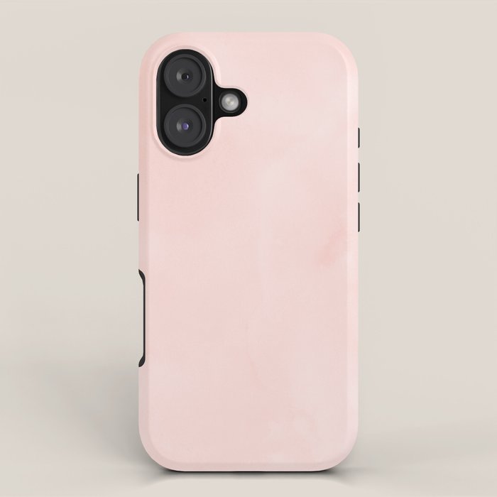 Seashell Pink Watercolor iPhone Case Gallery Image 1