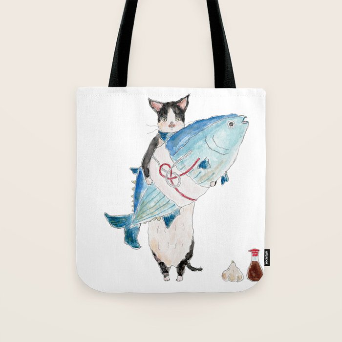 hatsugatsuo nyanco Tote Bag Gallery Image 1