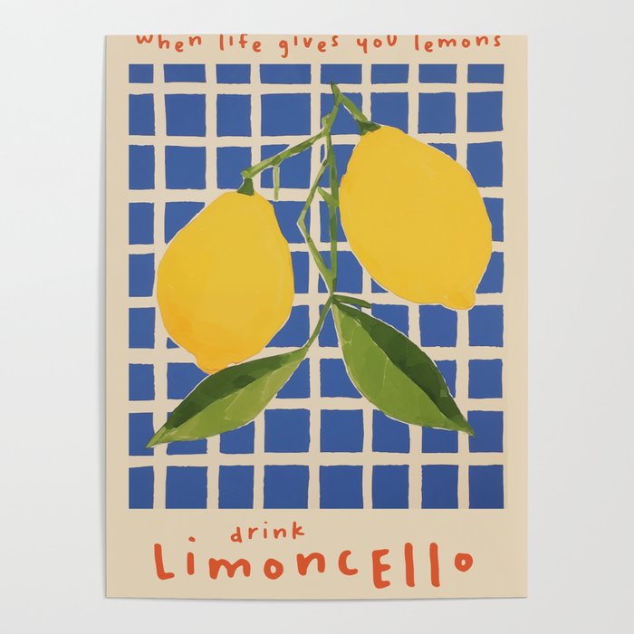 Limoncello Kitchen Print Poster Gallery Image 4