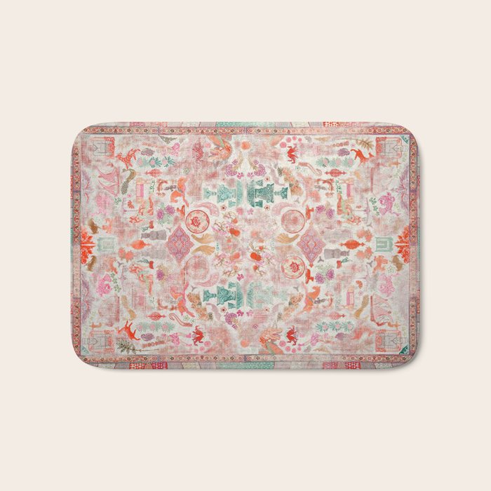 Pattern Design Bath Mat Gallery Image 1