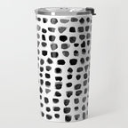 Dots (Black) Travel Mug Gallery Image 2