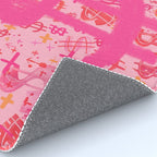 Pink Dollar Signs Rug Gallery Image 4