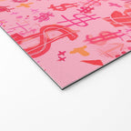 Pink Dollar Signs Welcome Mat Gallery Image 2