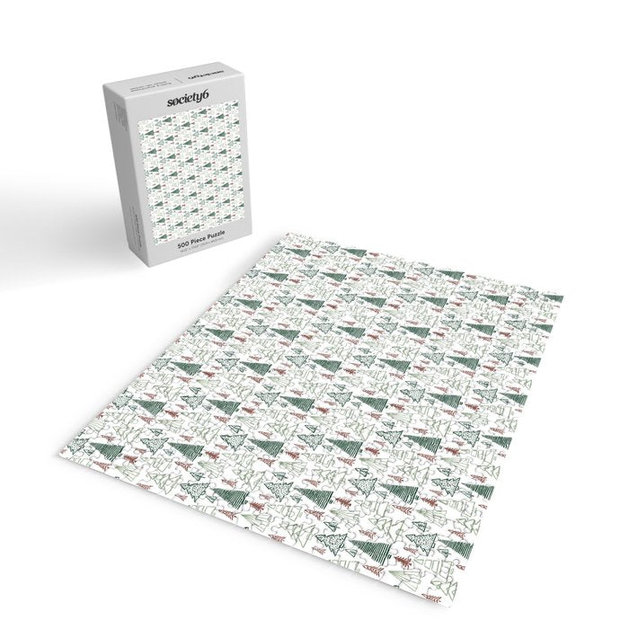 Tree Farm . Classic Christmas Jigsaw Puzzle Gallery Image 2
