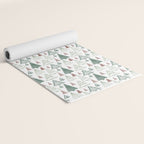 Tree Farm . Classic Christmas Yoga Mat Gallery Image 2