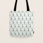 Tree Farm . Classic Christmas Tote Bag Gallery Image 1
