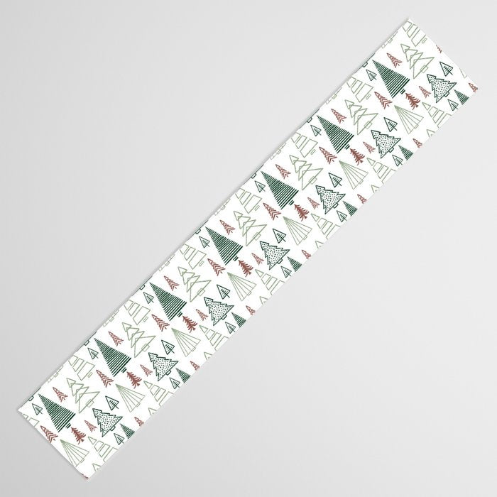 Tree Farm . Classic Christmas Table Runner Gallery Image 3