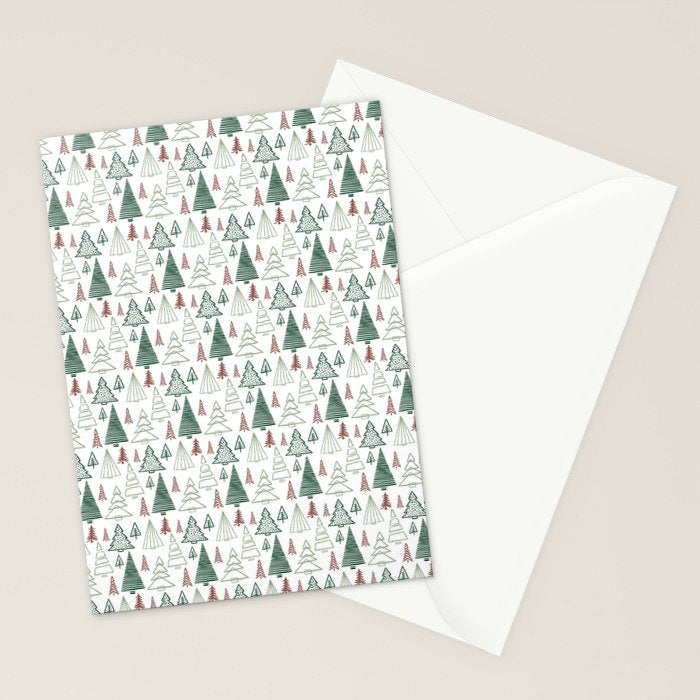 Tree Farm . Classic Christmas Stationery Card Gallery Image 2