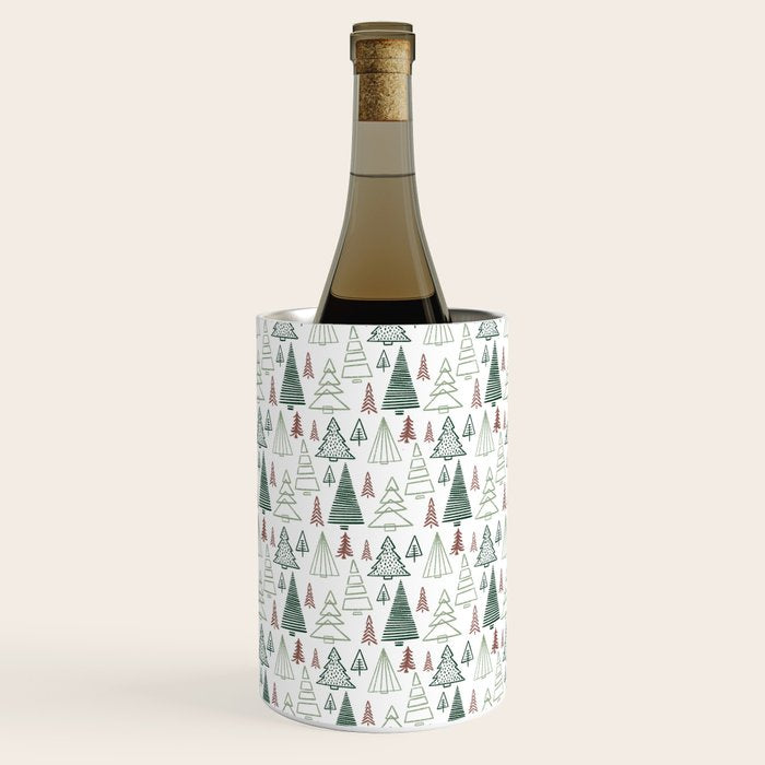 Tree Farm . Classic Christmas Wine Chiller Gallery Image 2