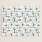 Tree Farm . Classic Christmas Jigsaw Puzzle Gallery Image 1