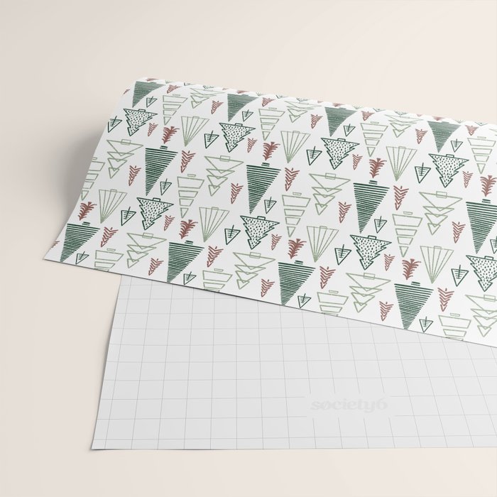 Tree Farm . Classic Christmas Wrapping Paper Gallery Image 2