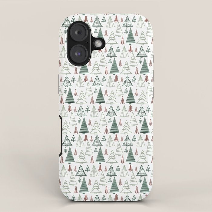 Tree Farm . Classic Christmas iPhone Case Gallery Image 1