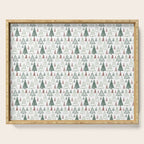 Tree Farm . Classic Christmas Serving Tray Gallery Image 1