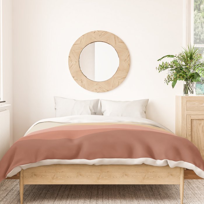 Geometric Landscape 23A Duvet Cover Gallery Image 3