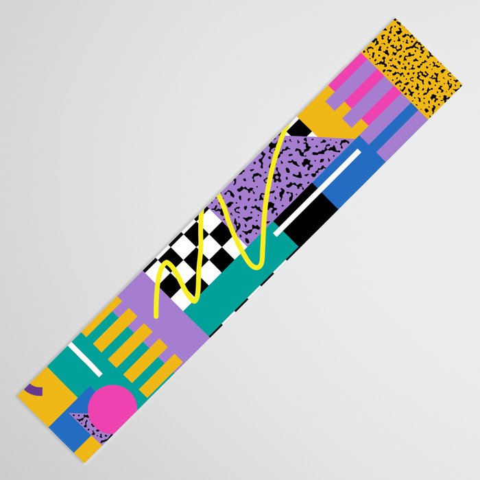 Memphis pattern 101 - 80s / 90s Retro Table Runner Gallery Image 3