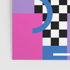 Memphis pattern 101 - 80s / 90s Retro Poster Gallery Image 3