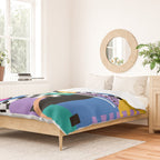 Memphis pattern 101 - 80s / 90s Retro Duvet Cover Gallery Image 2