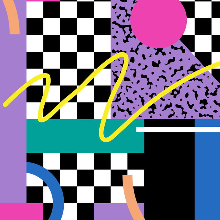 Memphis pattern 101 - 80s / 90s Retro Coffee Mug Gallery Image 2