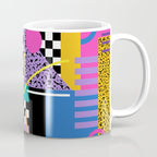 Memphis pattern 101 - 80s / 90s Retro Coffee Mug Gallery Image 1