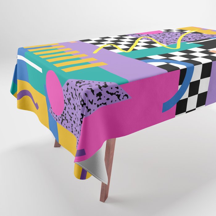 Memphis pattern 101 - 80s / 90s Retro Tablecloth Gallery Image 1