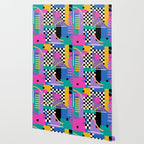 Memphis pattern 101 - 80s / 90s Retro Wallpaper Gallery Image 2