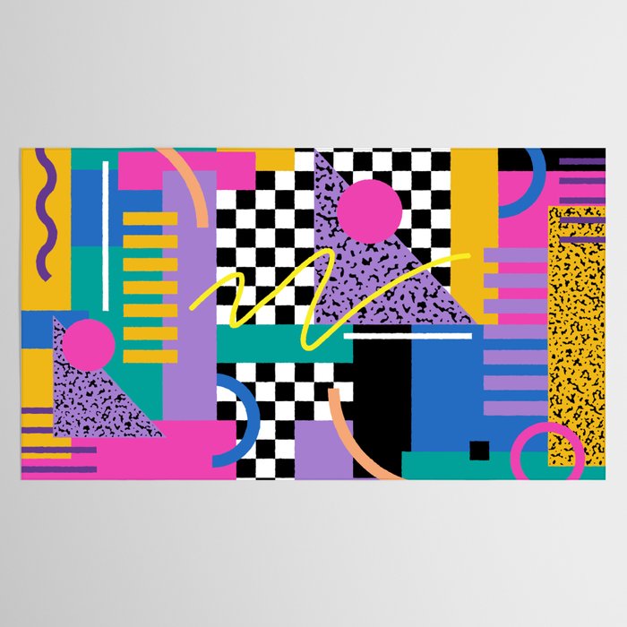 Memphis pattern 101 - 80s / 90s Retro Tablecloth Gallery Image 2