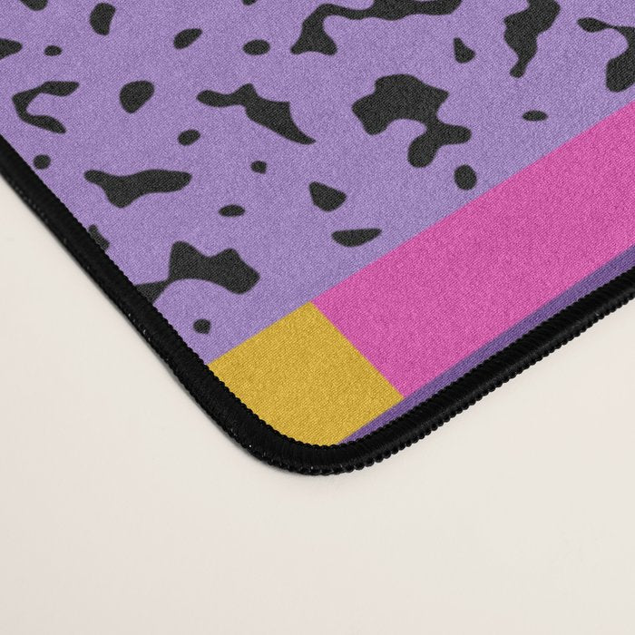 Memphis pattern 101 - 80s / 90s Retro Desk Mat Gallery Image 4