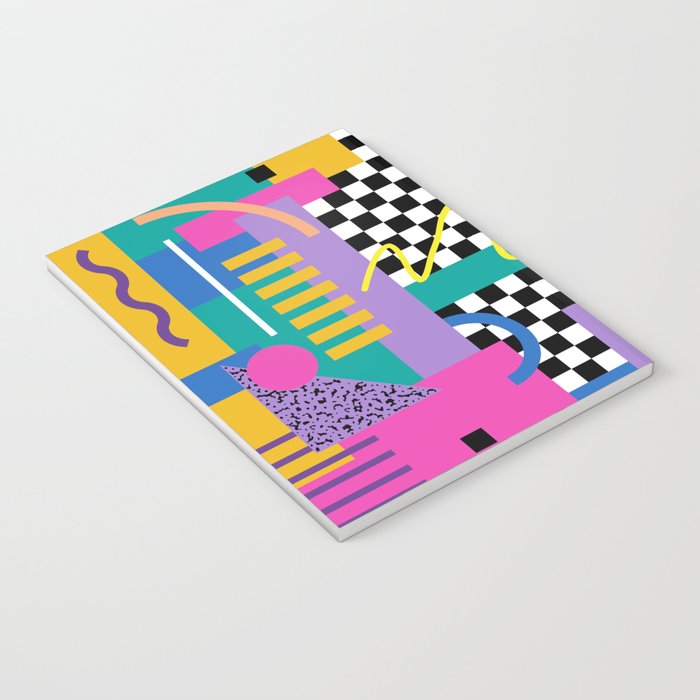 Memphis pattern 101 - 80s / 90s Retro Notebook Gallery Image 3