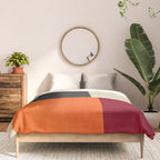 Colorful Modern Patchwork Abstract Art Comforter Gallery Image 3