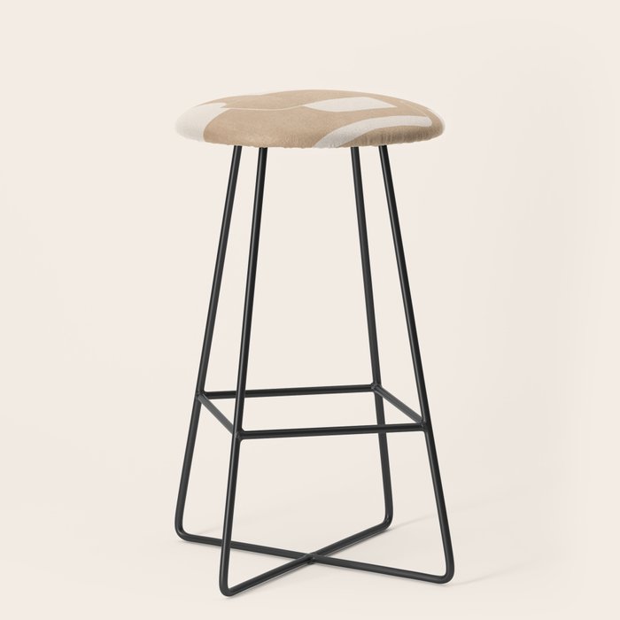 Modern Abstract Shapes 106 Stool Gallery Image 1
