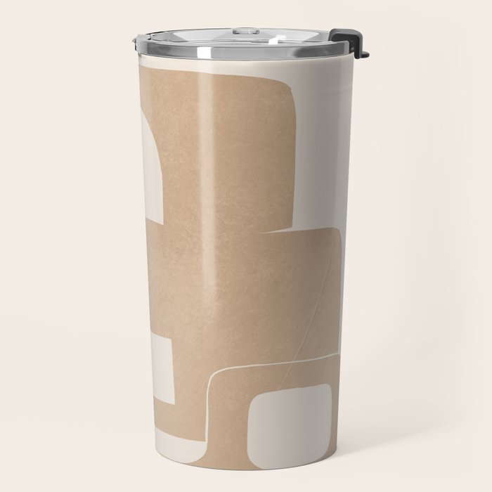 Modern Abstract Shapes 106 Travel Mug Gallery Image 2