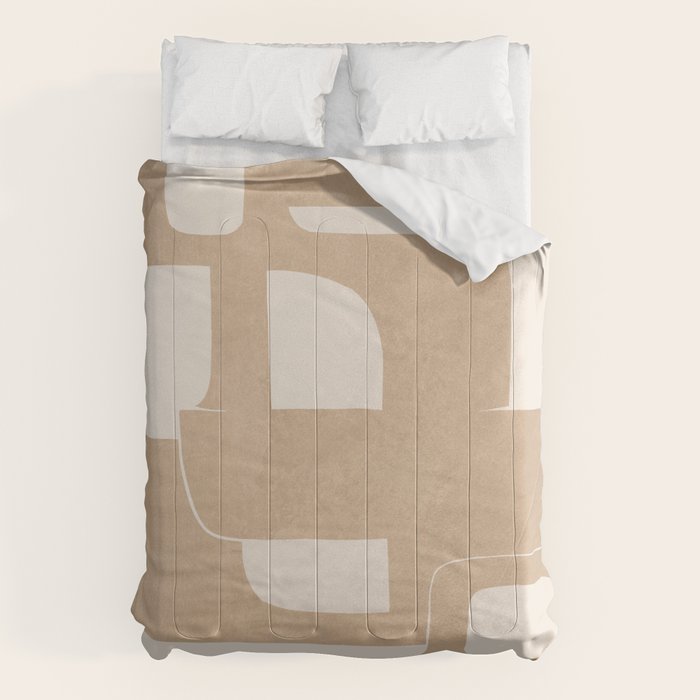 Modern Abstract Shapes 106 Comforter Gallery Image 6