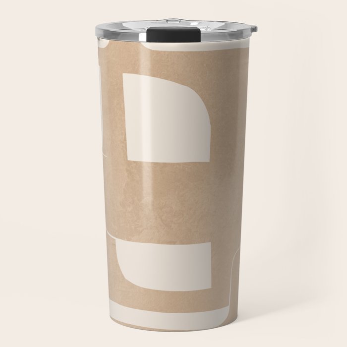 Modern Abstract Shapes 106 Travel Mug Gallery Image 1