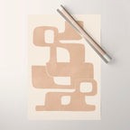 Modern Abstract Shapes 106 Wrapping Paper Gallery Image 1